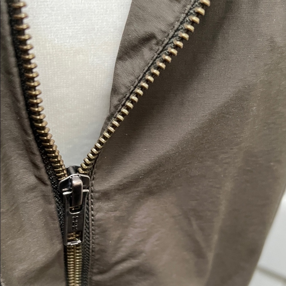 Eileen Fisher Olive Green Utility Vest - Picture 6 of 12